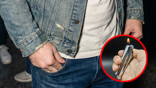 MAN ASKED FOR LIGHT STILL PATS POCKETS DESPITE KNOWING HE DOESN’T HAVE ONE